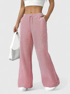 Dominique | Pantalones anchos y cómodos con detalles elegantes