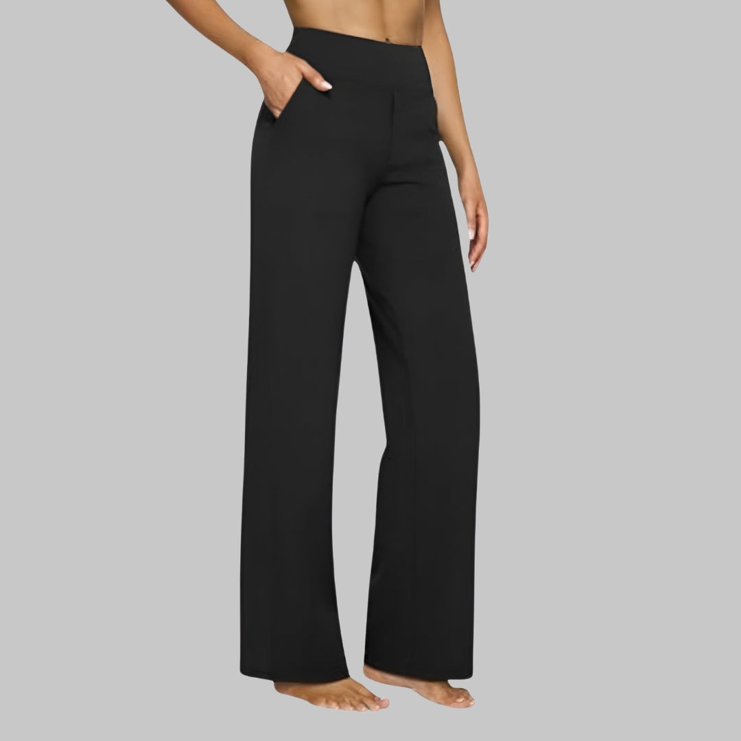 Calista | Pantalones elegantes en jersey suave