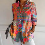 Magnolia | Blusa con Estampado Colorido