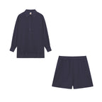 Maud | Conjunto elegante de camisa y pantalones cortos