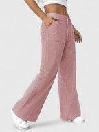 Dominique | Pantalones anchos y cómodos con detalles elegantes
