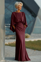 Clara | Elegant V-neck backless sleeve dress