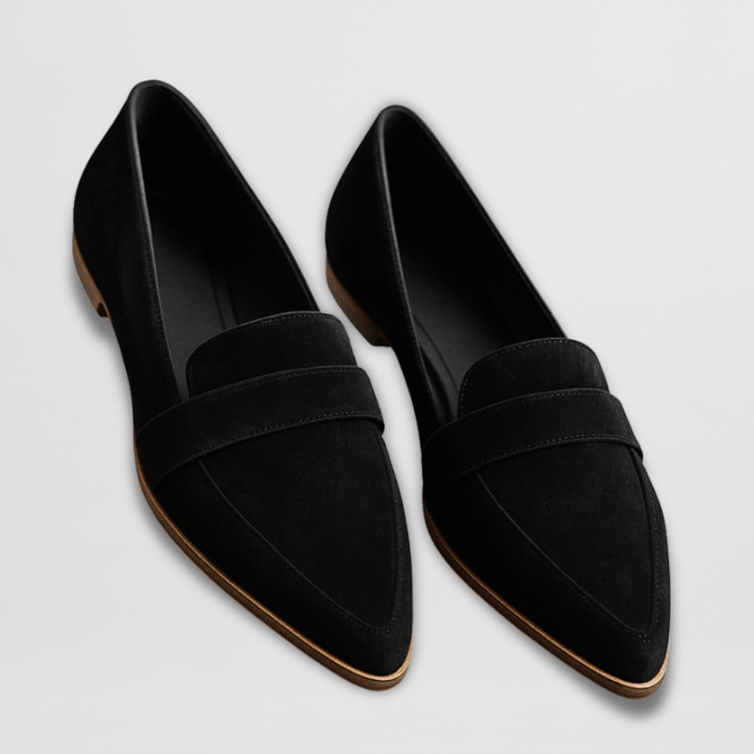 Elena™ | Mocasines ortopédicos suaves de ante