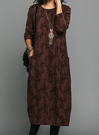 Madeleine | Vestido cálido de invierno con un corte elegante.