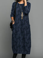 Madeleine | Vestido cálido de invierno con un corte elegante.