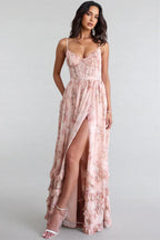 VIOLETTA | Whispering Silhouette Maxi Dress