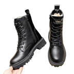 Julia™ | Botas elegantes de piel negra