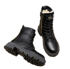 Julia™ | Botas elegantes de piel negra