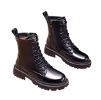 Julia™ | Botas elegantes de piel negra
