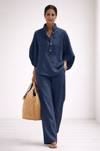 Mariella™  | Conjunto de Algodón y Lino