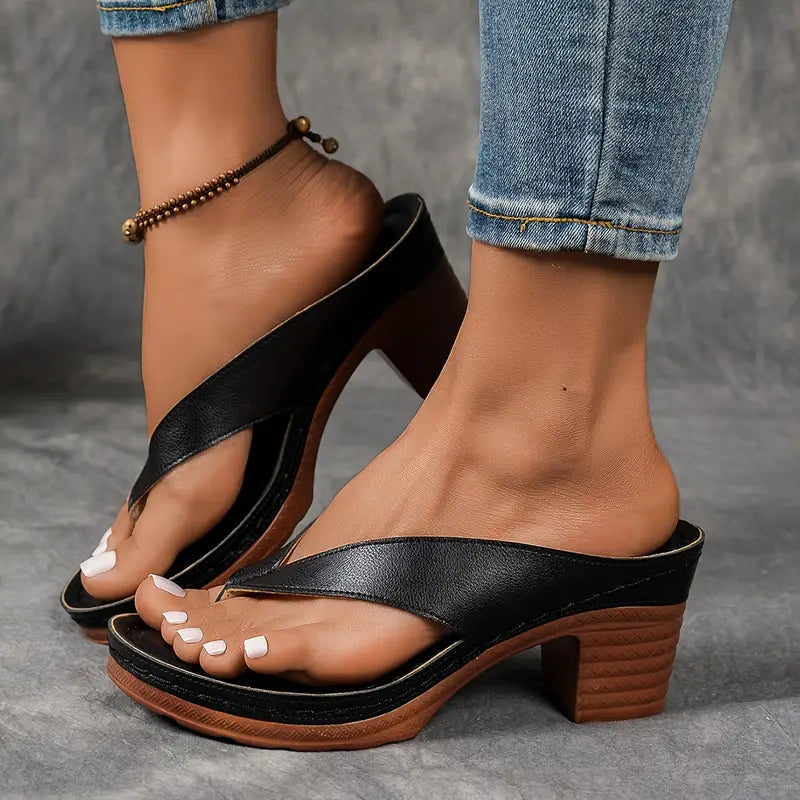 Felina - Sandalias de tacón con plantilla acolchada