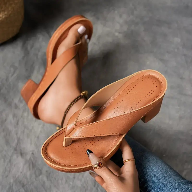 Felina - Sandalias de tacón con plantilla acolchada