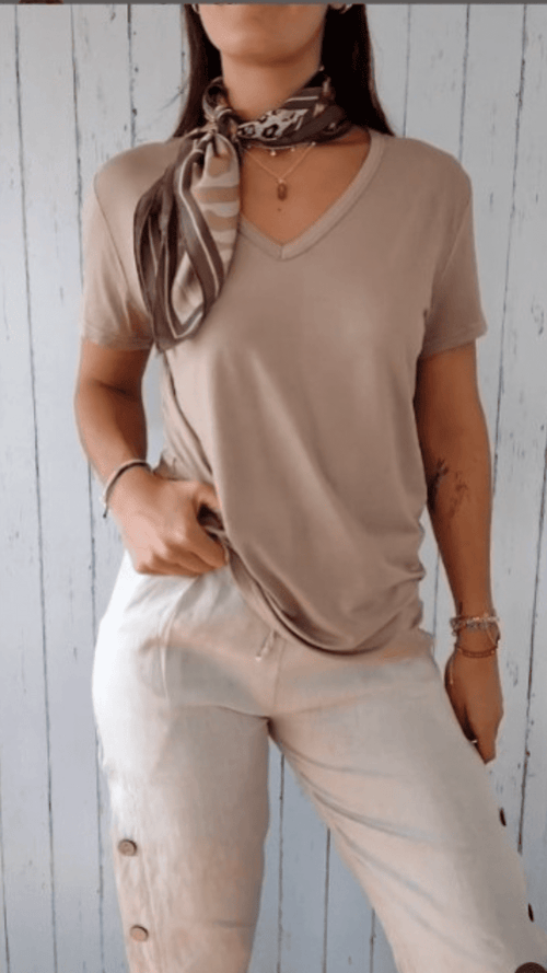 Ava™ Camiseta cómoda y suave de verano
