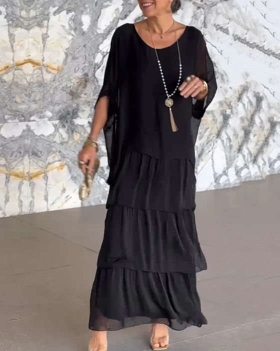 Lara | Elegante Vestido Maxi Fluido para Mujer