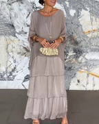 Lara | Elegante Vestido Maxi Fluido para Mujer