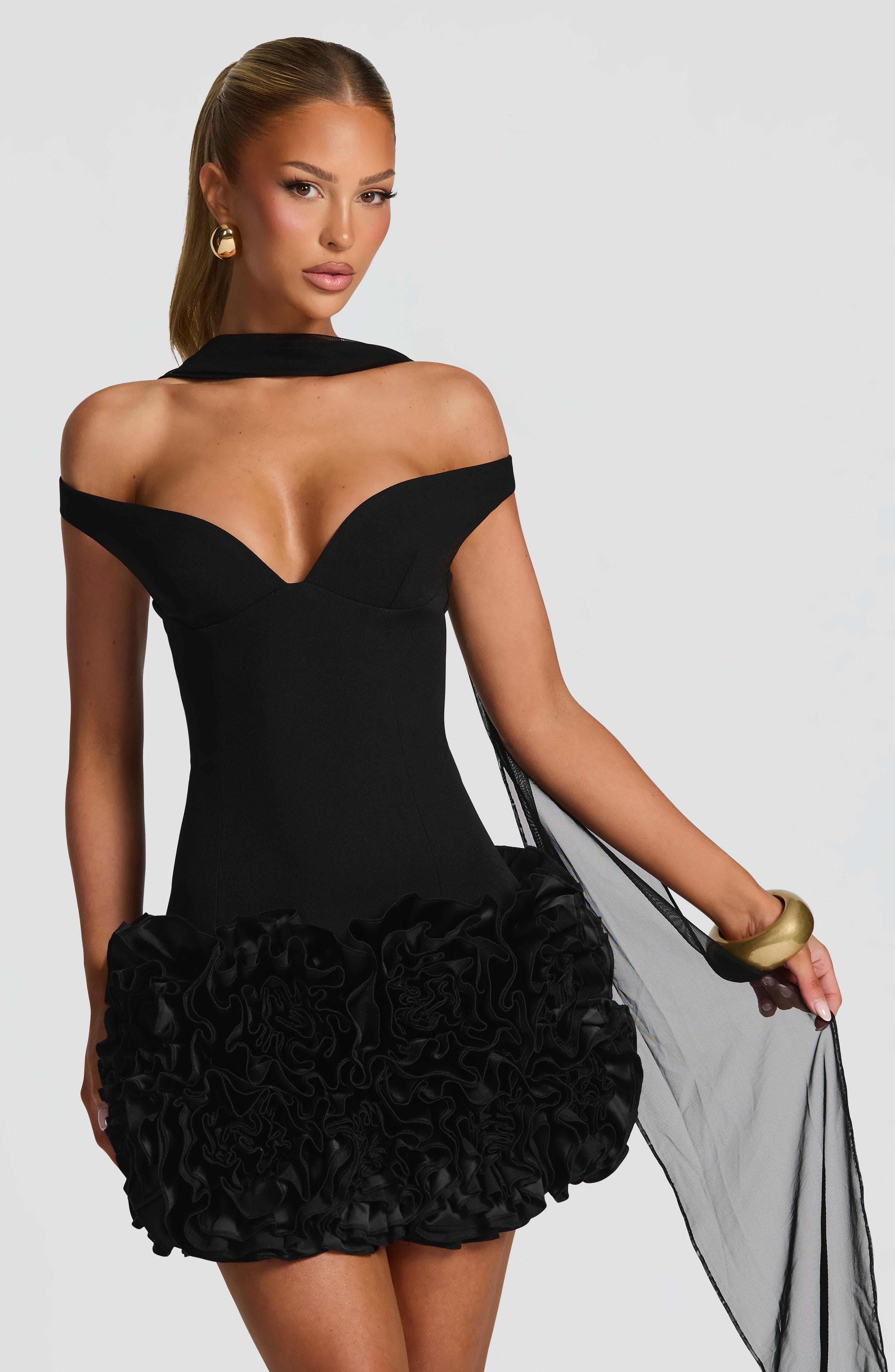 Aralyn™ | Vestido con volantes florales