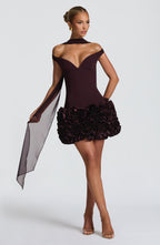 Aralyn™ | Vestido con volantes florales