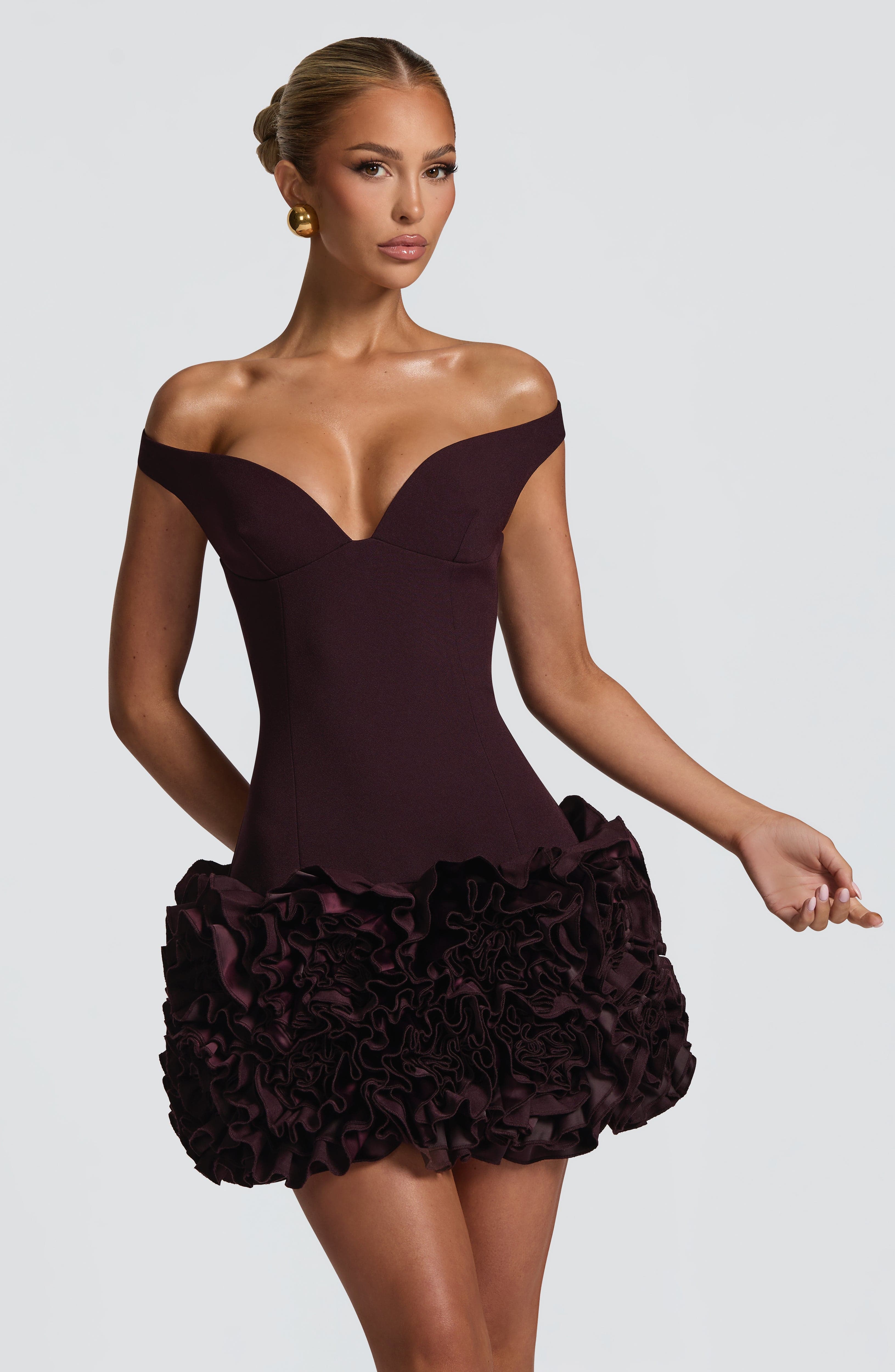Aralyn™ | Vestido con volantes florales