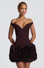 Aralyn™ | Vestido con volantes florales