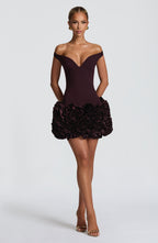 Aralyn™ | Vestido con volantes florales