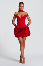 Aralyn™ | Vestido con volantes florales