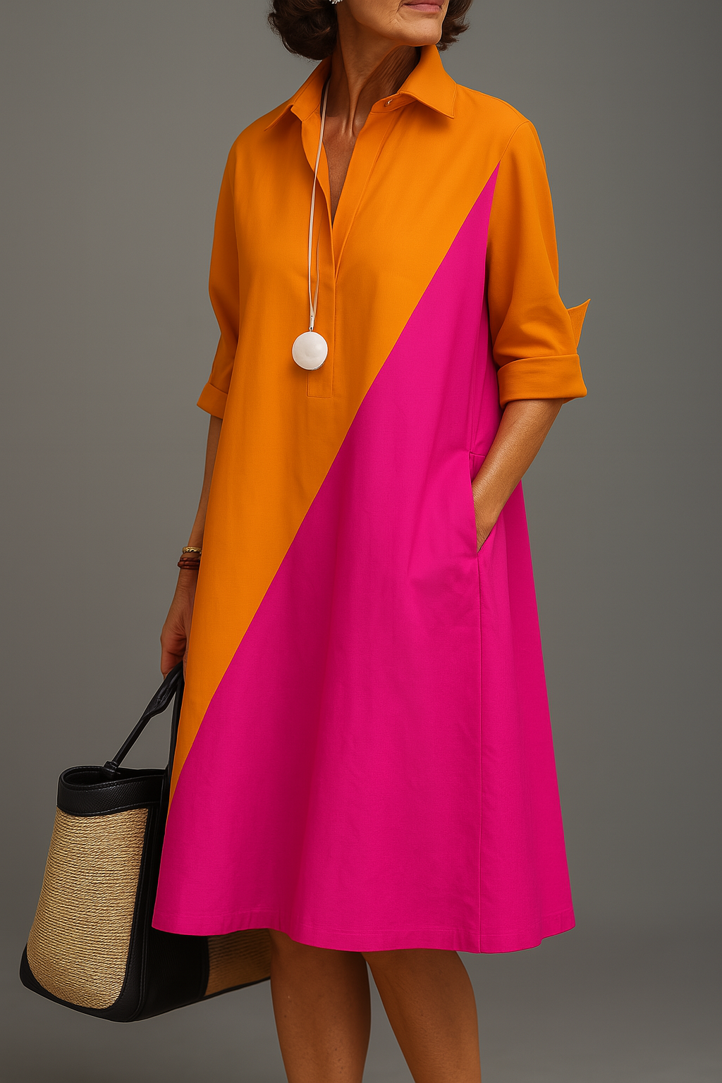 Diana™ | Vestido Midi Sofisticado