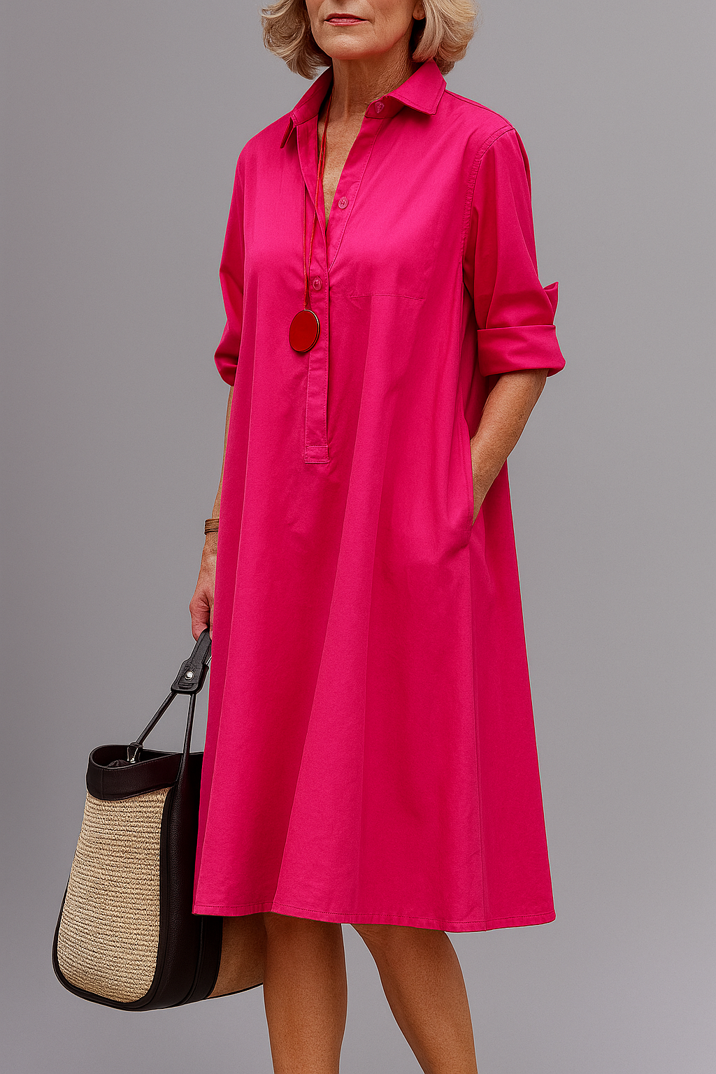Diana™ | Vestido Midi Sofisticado