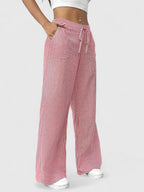 Dominique | Pantalones anchos y cómodos con detalles elegantes