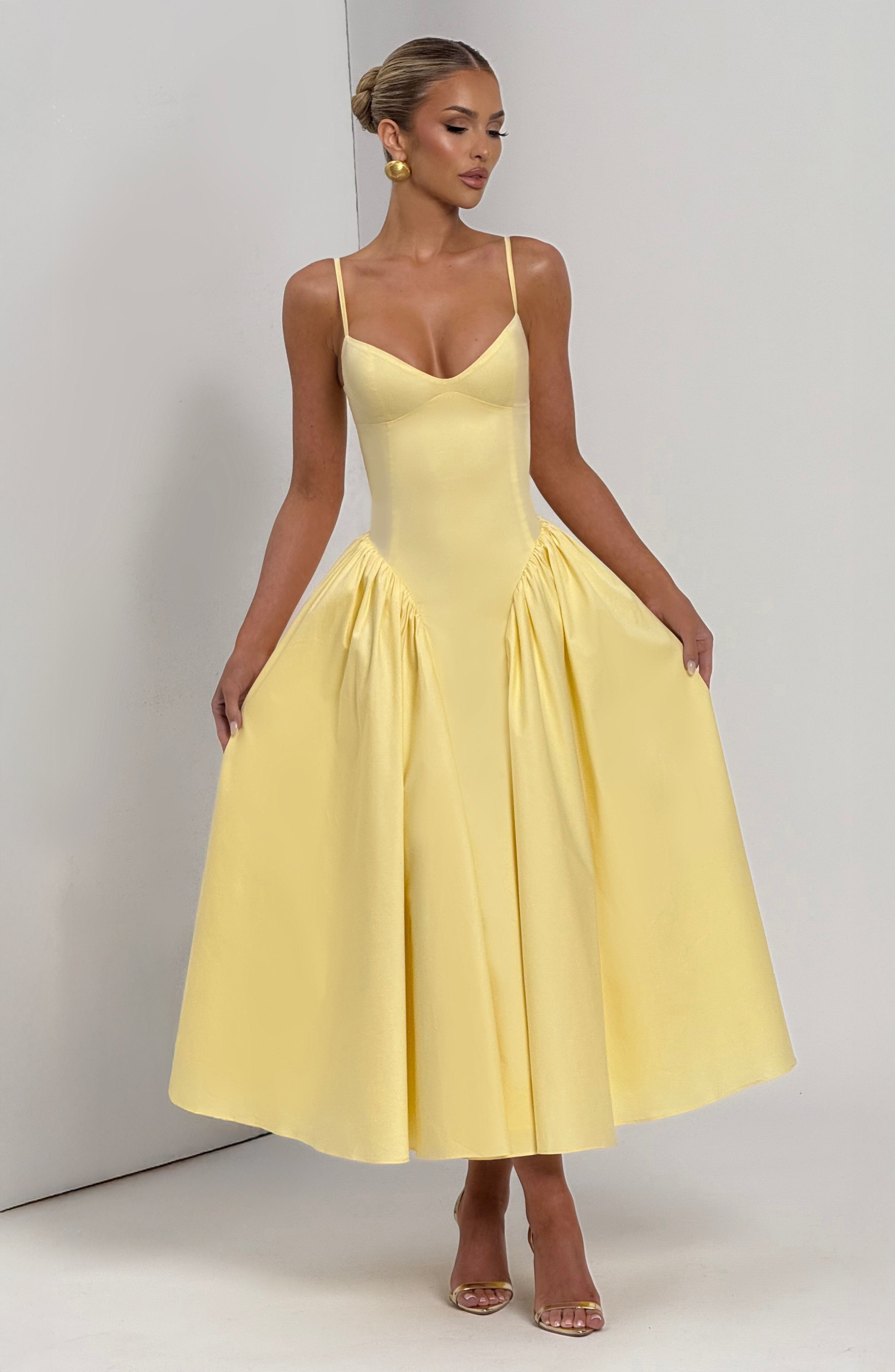 Vestido Midi Emerson - Limón