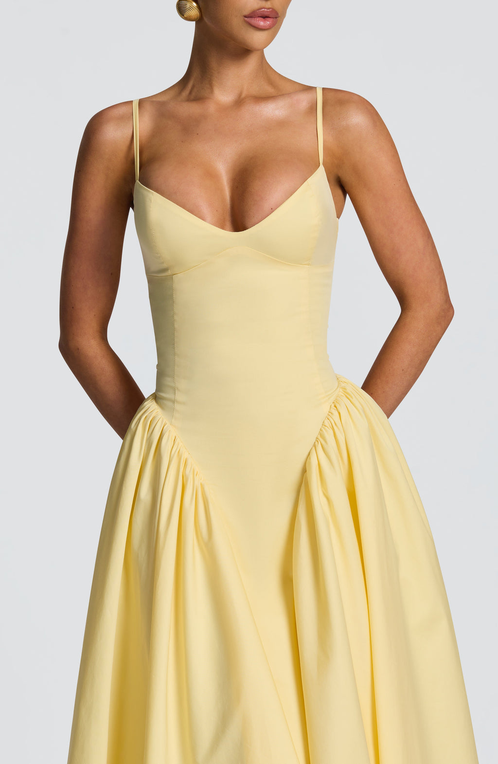 Vestido Midi Emerson - Limón