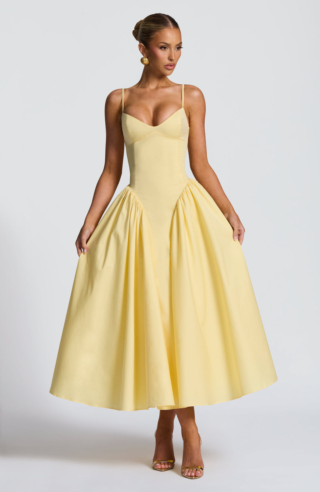 Vestido Midi Emerson - Limón