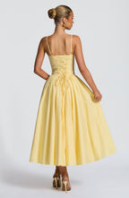 Vestido Midi Emerson - Limón
