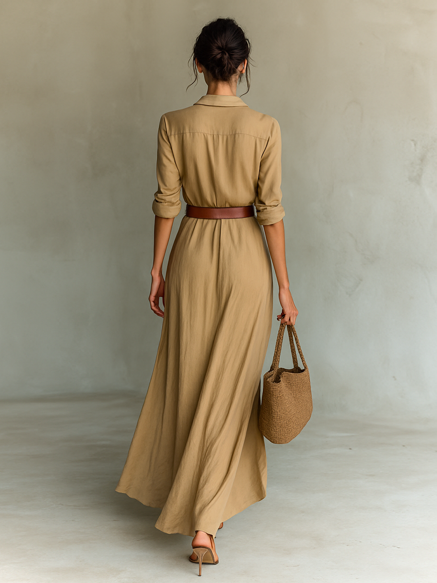 Camilla – Blusa larga / Vestido largo para mujer