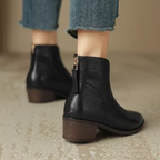 Anela™ | Botines de lujo con tacón bajo