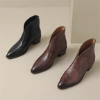 Anela™ | Botines de lujo con tacón bajo