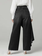 Zynera™ – Jeans de Talle Alto y Pierna Ancha