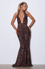 Artemis™ | Vestido premium con escote halter y drapeado escultural