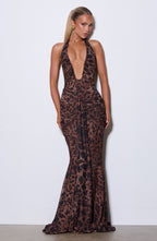 Artemis™ | Vestido premium con escote halter y drapeado escultural