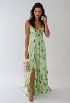 VIOLETTA | Whispering Silhouette Maxi Dress
